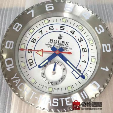 ☆ROLEX ロレックス 壁掛け時計 展示用掛け時計で安価な電波掛時計 インテリア＆キッチン のお洒落な掛け時計 上品☆GZ032