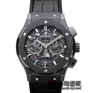 HUBLOT ウブロ クラシック フュージョン アエロフュージョン クロノグラフ ブラックマジック【525.CM.0170.L