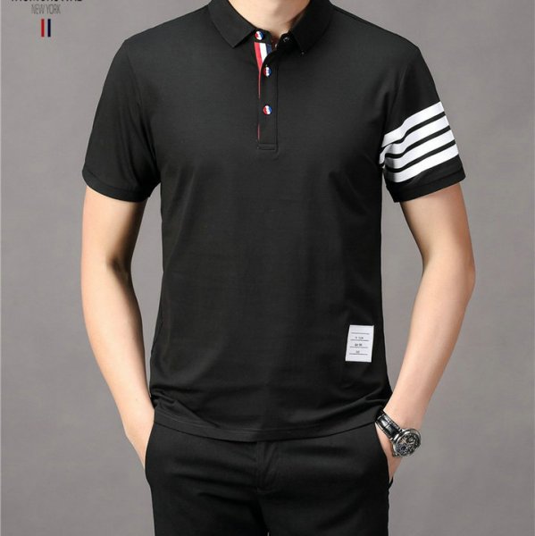 人気ブランド ポロシャツ メンズ 半袖 ビジネス 折り襟 Tシャツ polo103