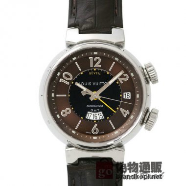 LOUIS VUITTON ルイ・ヴィトン時計 タンブール GMT レヴェイユ【Q1151】 Tambour Gmt Reve