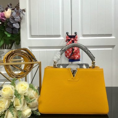 ルイヴィトン バッグ LOUIS VUITTON カプチーノBB LV CAPUCINES BB M48865SWa