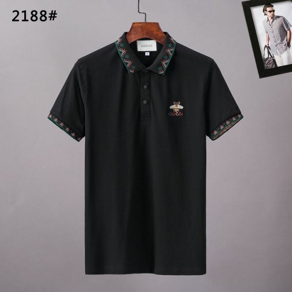 人気ブランド ポロシャツ メンズ 半袖 ビジネス 折り襟 Tシャツ polo088