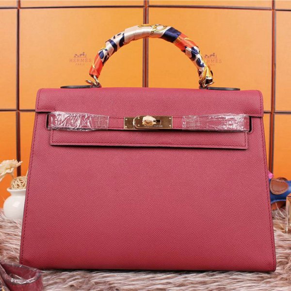 HERMES エルメス ケリーバッグ 人気！2WAY ショルダーバッグ HERMES Kelly ケリーバッグ レザー ゴールド金具Kelly041
