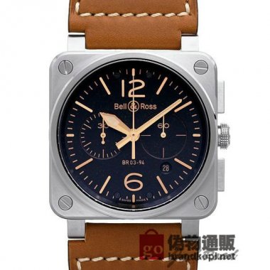 BELL＆ROSS ベル＆ロス 時計 BR03-94 ゴールデン ヘリテージ クロノグラフ【BR03-94 GOLDEN HE