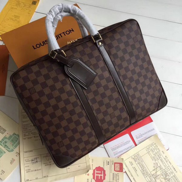 ルイヴィトン バッグ LOUIS VUITTON ポルテ文書 LV PORTE-DOCUMENTS VOYAGE N41125c