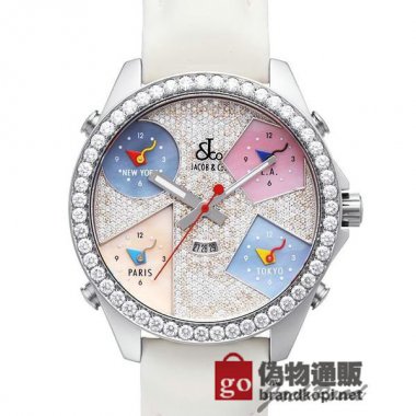 Jacob&co ジェイコブ 5タイムゾーン【JC-44D】 5 Timezone【JC-44D】