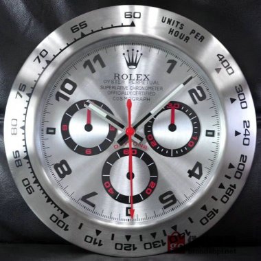 ☆ROLEX ロレックス 壁掛け時計 展示用掛け時計で安価な電波掛時計 インテリア＆キッチン のお洒落な掛け時計 上品☆GZ003