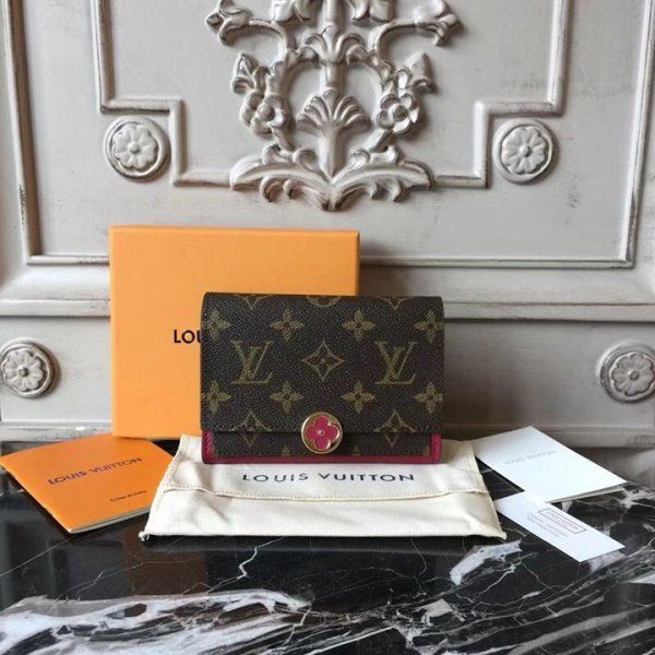 ルイヴィトン財布 Louis Vuitton LV FLORE Wallet フロアーウォレット 財布 M64587