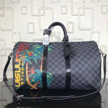 ルイヴィトン バッグ LOUIS VUITTON キーホルダー45バンド LV KEEPALL 45 BANDOULIERE N50002