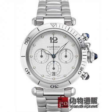 CARTIER カルティエ時計 パシャ38mm クロノグラフ【W31030H3】 Pasha 38mm Chronograph