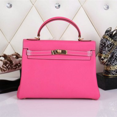 HERMES エルメス ケリーバッグ 人気！2WAY ショルダーバッグ HERMES Kelly ケリーバッグ レザー ゴールド金具Kelly010
