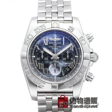 BREITLING ブライトリング 時計 クロノマット44 ローマンブラック MOP リミテッド【S011BRMPA】 Chr