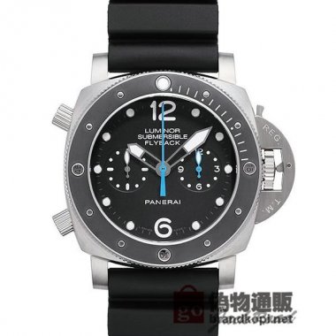 PANERAI パネライ ルミノール サブマーシブル 1950 3デイズ クロノフライバック チタニオ【PAM00615】 L
