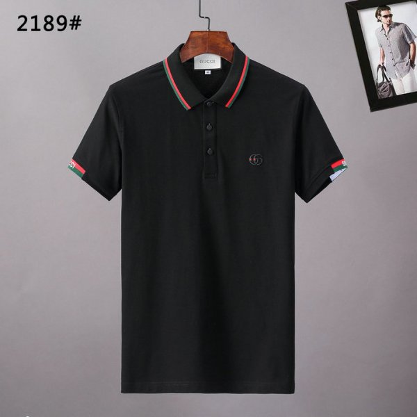 人気ブランド ポロシャツ メンズ 半袖 ビジネス 折り襟 Tシャツ polo015