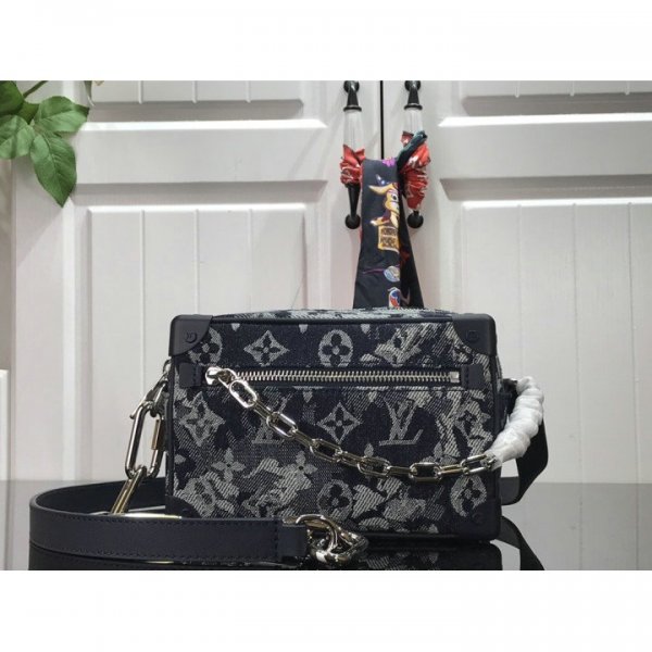 ルイヴィトン バッグ LOUIS VUITTON LV MINI SOFT TRUNK M80033
