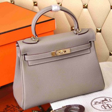 HERMES エルメス ケリーバッグ 人気！2WAY ショルダーバッグ HERMES Kelly ケリーバッグ レザー ゴールド金具Kelly007