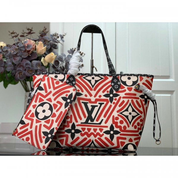 ルイヴィトン バッグ LOUIS VUITTON LV CRAFTY NEVERFULL MM M56584a