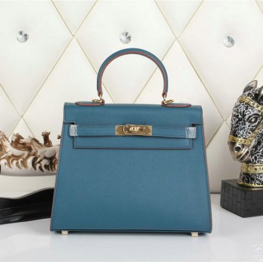 HERMES エルメス ケリーバッグ 人気！2WAY ショルダーバッグ HERMES Kelly ケリーバッグ レザー ゴールド金具Kelly014