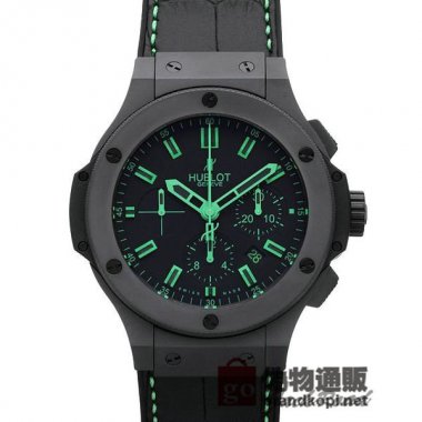 HUBLOT ウブロ ビッグバン オールブラック グリーン【301.CI.1190.GR】 Big Bang All Blac