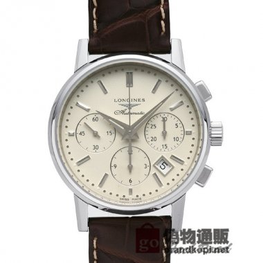 LONGINES ロンジン時計 ヘリテージ コレクション コラムホイール クロノグラフ【L2.733.4.72.2】 Colu