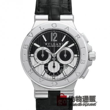 BVLGARI ブルガリ ディアゴノ キャリブロ 303 クロノグラフ【DG42BSLDCH】 Diagono Calibro