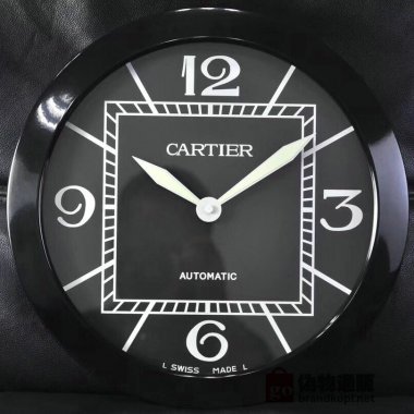 ☆CARTIER カルティエ 壁掛け時計 展示用掛け時計で安価な電波掛時計 インテリア＆キッチン のお洒落な掛け時計 上品☆GZ047