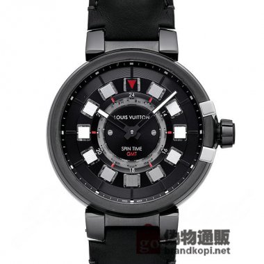 LOUIS VUITTON ルイ・ヴィトン時計 タンブール エボリューション スピンタイム GMT【Q1AG00】 Tambo