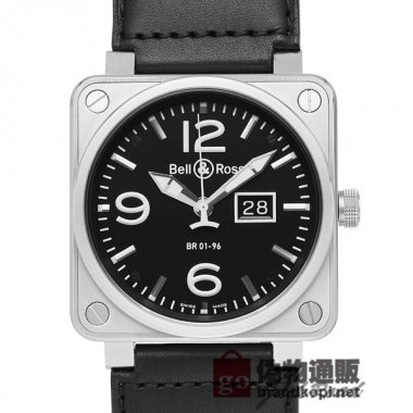 BELL＆ROSS ベル＆ロス 時計 BR01-96 ビッグデイト【BR01-96B-CA】 BR01-96 Big Date