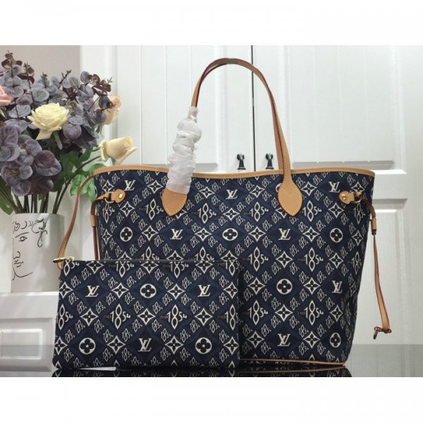 ルイヴィトン バッグ LOUIS VUITTON LV SAC NEVERFULL MM SINCE 1854 M57484