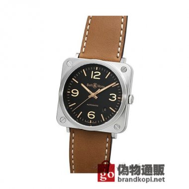 BELL＆ROSS ベル＆ロス 時計 アヴィエーション ゴールデンヘリテージ【BRS-92-GHEST】 Aviation G