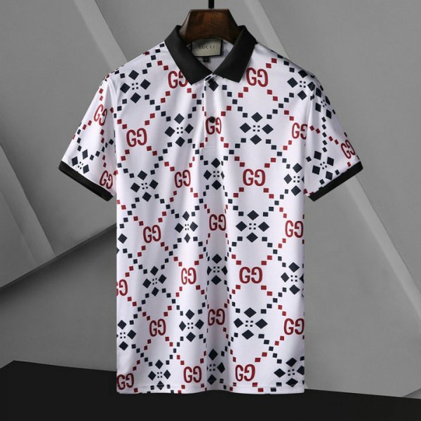 人気ブランド ポロシャツ メンズ 半袖 ビジネス 折り襟 Tシャツ polo040