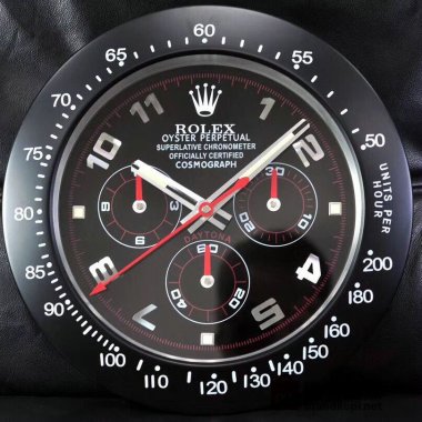☆ROLEX ロレックス 壁掛け時計 展示用掛け時計で安価な電波掛時計 インテリア＆キッチン のお洒落な掛け時計 上品☆GZ004