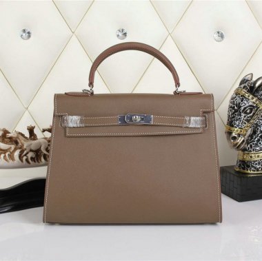 HERMES エルメス ケリーバッグ 人気！2WAY ショルダーバッグ HERMES Kelly ケリーバッグ レザー ゴールド金具Kelly013