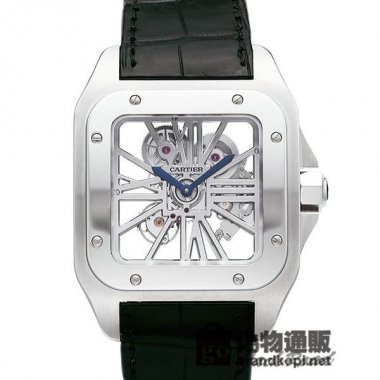 CARTIER カルティエ時計 サントス100 XL スケルトン【W2020018】 Santos 100 XL Skelto