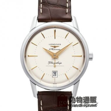 LONGINES ロンジン時計 ヘリテージ フラッグシップ オートマティック【L4.795.4.78.2】 Heritage