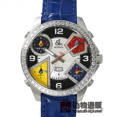 Jacob&co ジェイコブ 5タイムゾーン【JC-4DAD】 Five Time Zone【JC-4DAD】