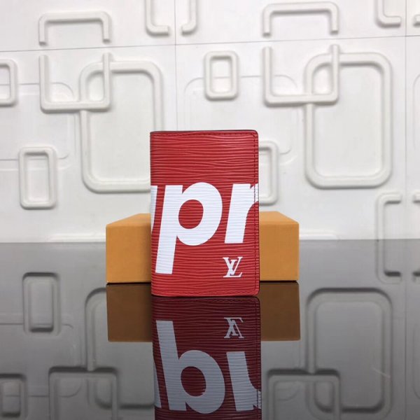 ルイヴィトン財布 Louis Vuitton LV Supreme Wallet Supreme 財布 M61696