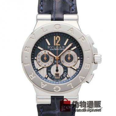 BVLGARI ブルガリ ディアゴノ キャリブロ 303 クロノグラフ【DG42C3SWGLDCH】 Diagono Cali