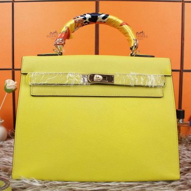 HERMES エルメス ケリーバッグ 人気！2WAY ショルダーバッグ HERMES Kelly ケリーバッグ レザー ゴールド金具Kelly044
