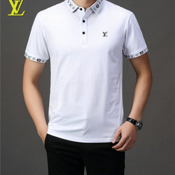 人気ブランド ポロシャツ メンズ 半袖 ビジネス 折り襟 Tシャツ polo046