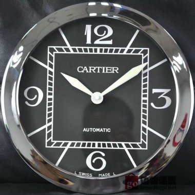 ☆CARTIER カルティエ 壁掛け時計 展示用掛け時計で安価な電波掛時計 インテリア＆キッチン のお洒落な掛け時計 上品☆GZ049