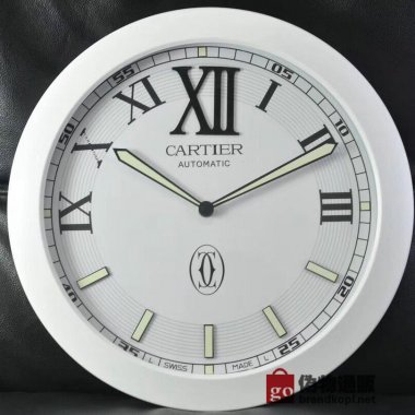 ☆CARTIER カルティエ 壁掛け時計 展示用掛け時計で安価な電波掛時計 インテリア＆キッチン のお洒落な掛け時計 上品☆GZ046