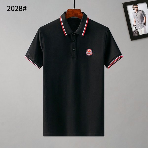人気ブランド ポロシャツ メンズ 半袖 ビジネス 折り襟 Tシャツ polo100