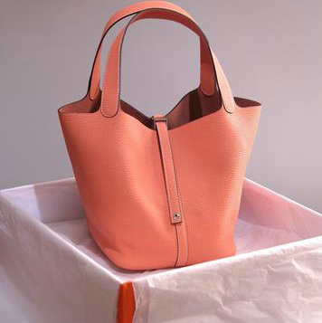 HERMES エルメス 21 トートバッグ カデナ付き MM ハンドバッグ ピコタンロックMM トリヨン シルバー金具H1048-004