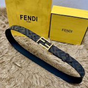 フェンディ メンズ ベルト FF 3.5cm