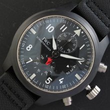 IWC パイロット クロノグラフ Asian 7750 28800振動