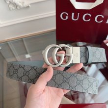 グッチ メンズ ベルト 回転式GG 3.8cm