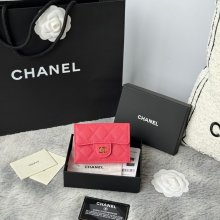 CHANEL AP0230 84401 三つ折り財布 細粒牛皮 サイズ:10.5x7.5cm