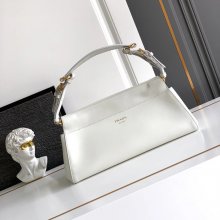 PRADA 1BC262 レザー ゴールド ショルダーバッグ、ハンドバッグ、ハンドバッグ ヴィンテージ、クラシック 32x16x11cm サイズ:32x16x11cm