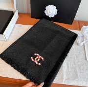 シャネル カシミヤスカーフ 60x180cm